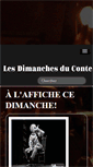 Mobile Screenshot of dimanchesduconte.com